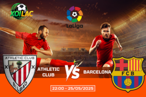 Nhận định cuộc chiến Athletic Club vs Barcelona lúc 22:00 ngày 25/05